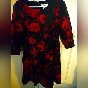 Woman's floral dress